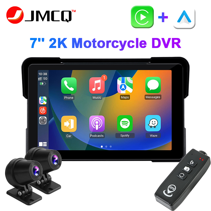 Cycling To Work - JMCQ 7inch 2K Motorcycle DVR IPX7