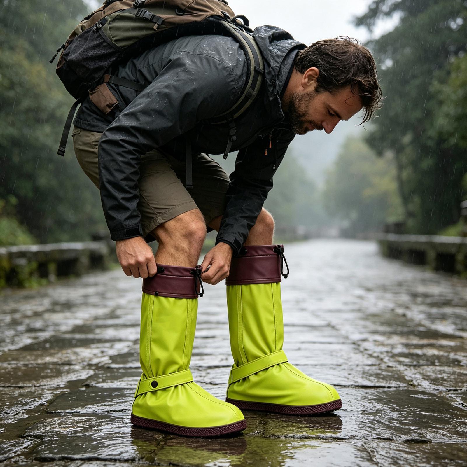 Waterproof Shoe Covers Zipper  - Cycling Commute Shoes recension och pris
