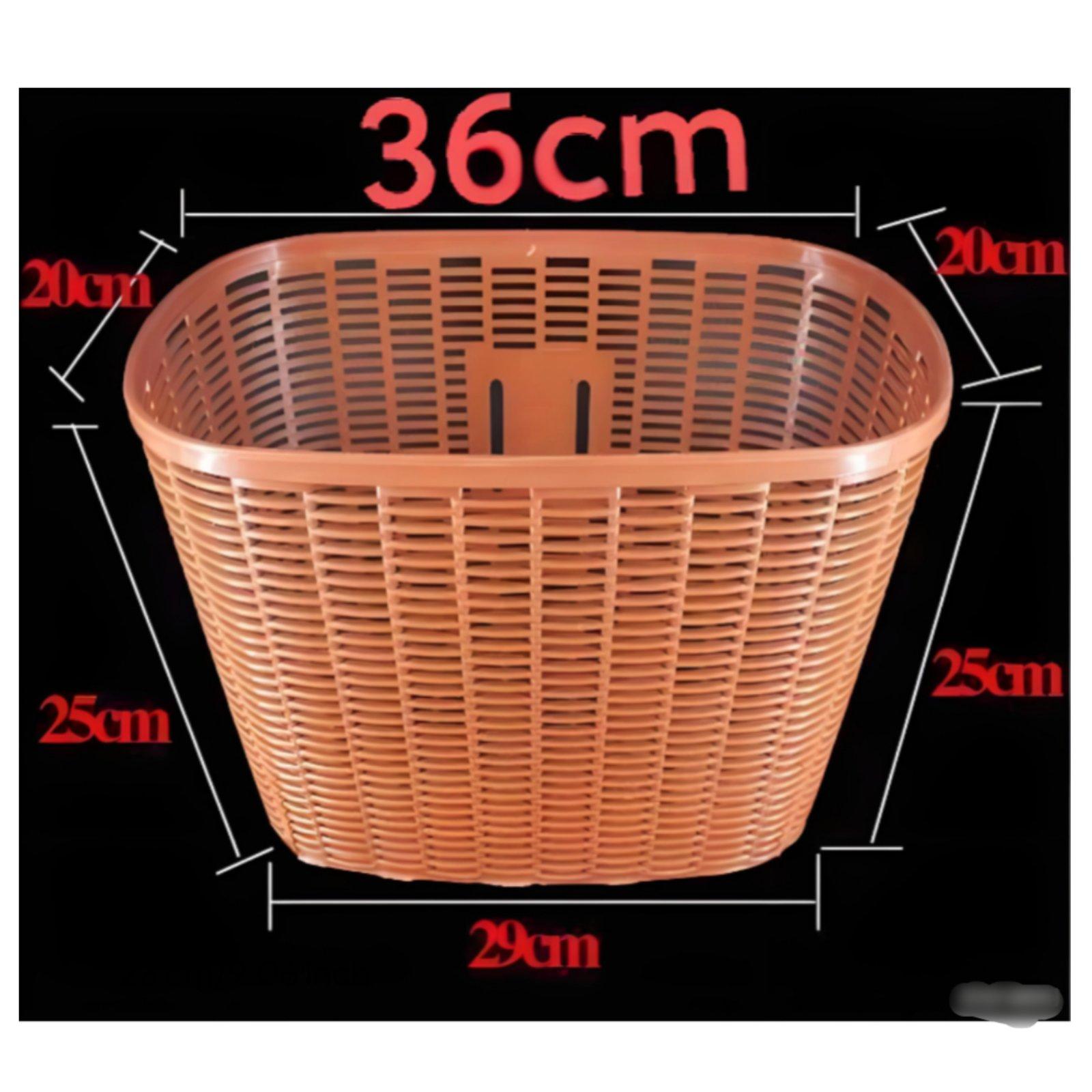 Spacious Cycle Basket Front Ha - Cycling Commute Essentials recension och pris