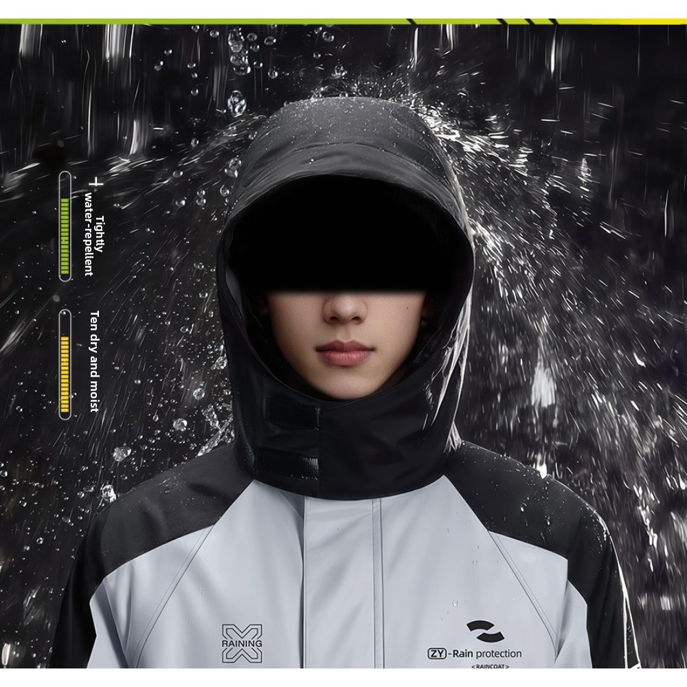 Two Piece Motorcycle Rain Suit - Cycling Commute Pants recension och pris