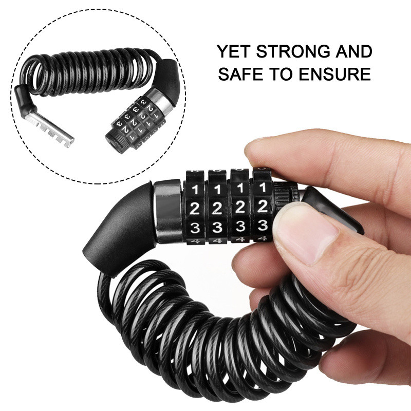 D1 Motorcycle Bicycle Anti-The - Chain Lock Combination recension och pris