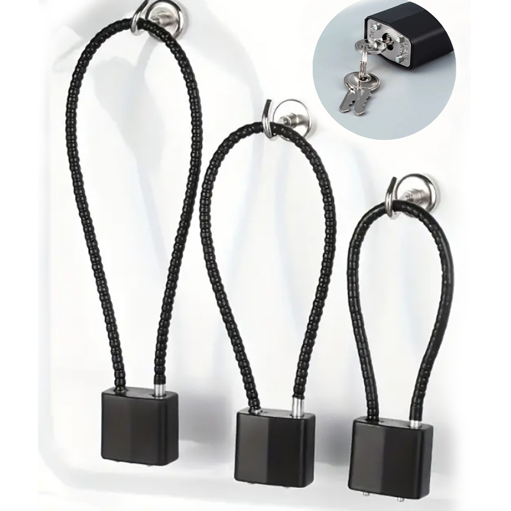 1pc Soft Steel Cable Anti-Thef - Cable Lock Flexible recension och pris