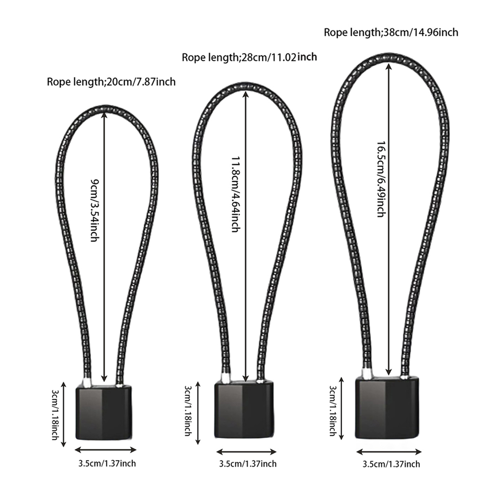 1pc Soft Steel Cable Anti-Thef - Cable Lock Flexible recension och pris