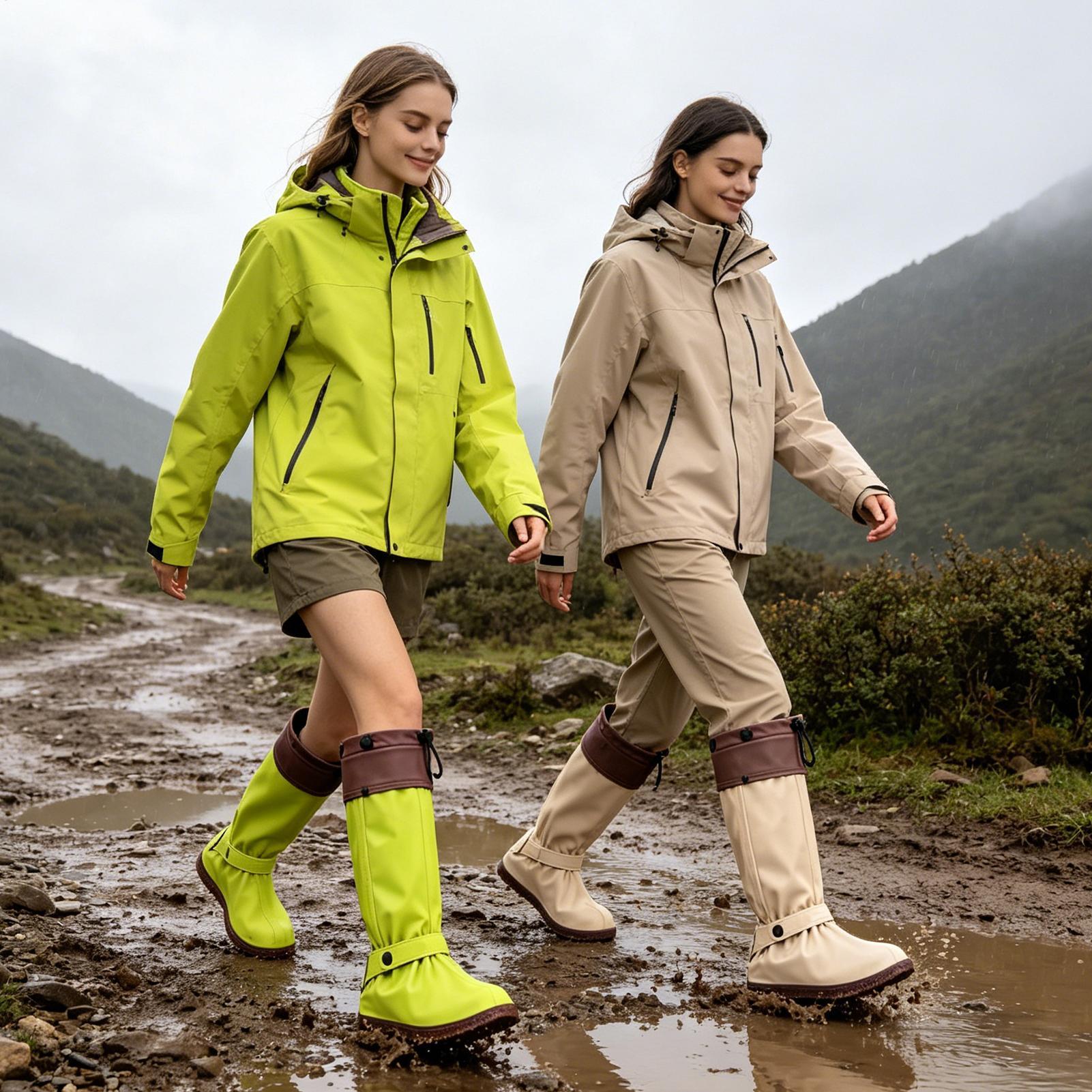 Rain Shoe Covers Zipper Reusab - Cycling Commute Shoes recension och pris
