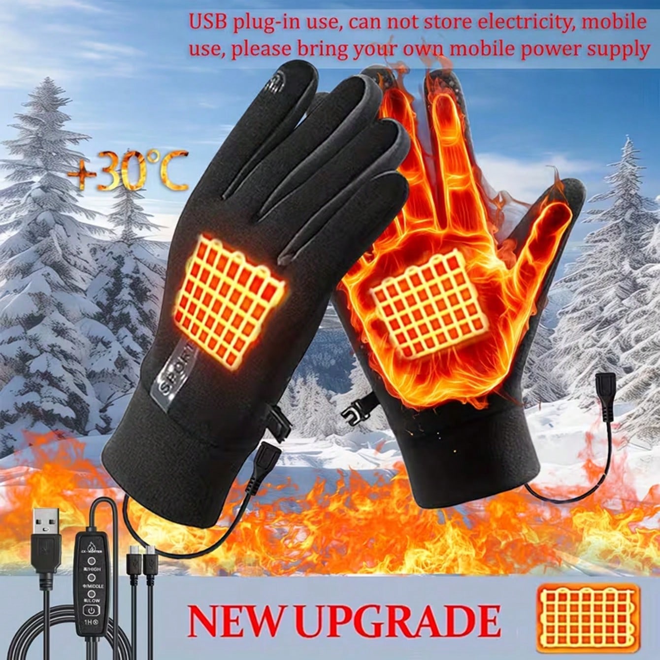 Battery-Free Heated Gloves | D - Cycling Commute Essentials recension och pris