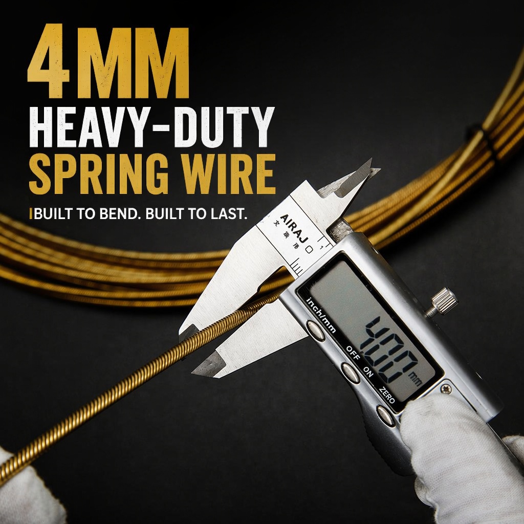 5-50M 4mm Flexible Pulley Cabl - Cable Lock Flexible recension och pris