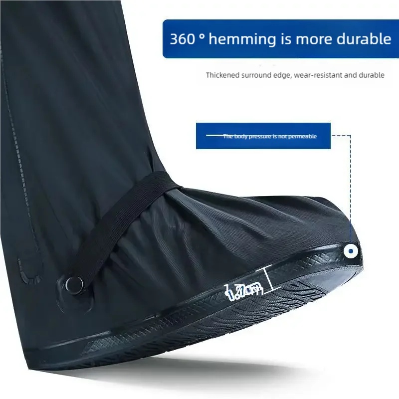 Reflective High‑Ankle Rain Boo - Cycling Commute Shoes recension och pris