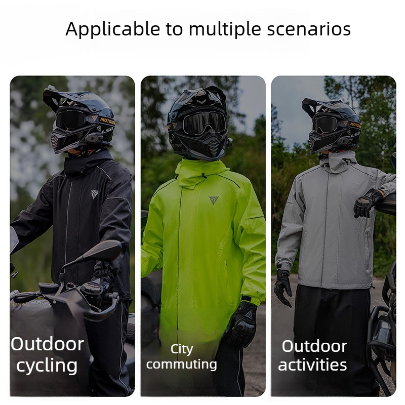 Motorcycle Rain Suit Waterproo - Cycling Commute Pants recension och pris
