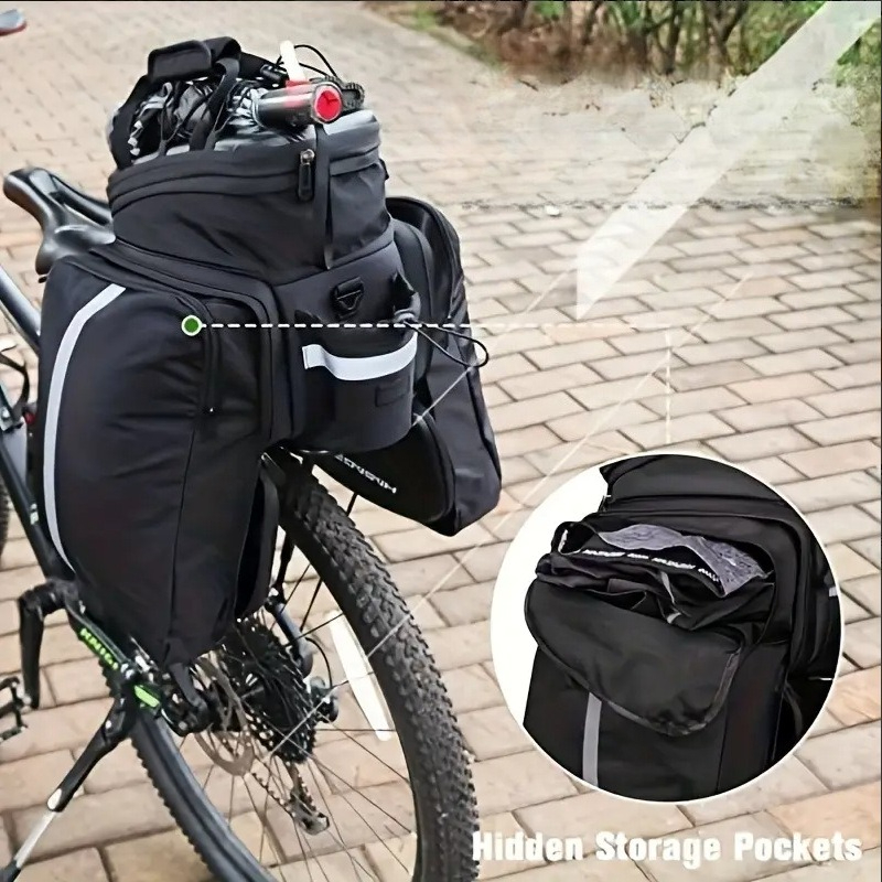 17/30L Hard Shell Bicycle Rear - Panniers Waterproof Rear recension och pris