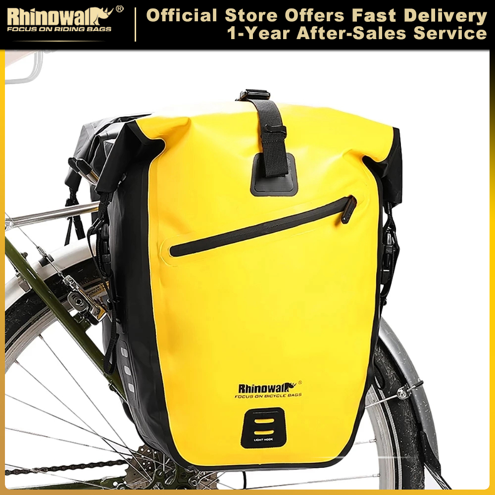 Rhinowalk Waterproof Bike Bag  - Panniers Waterproof Rear recension och pris