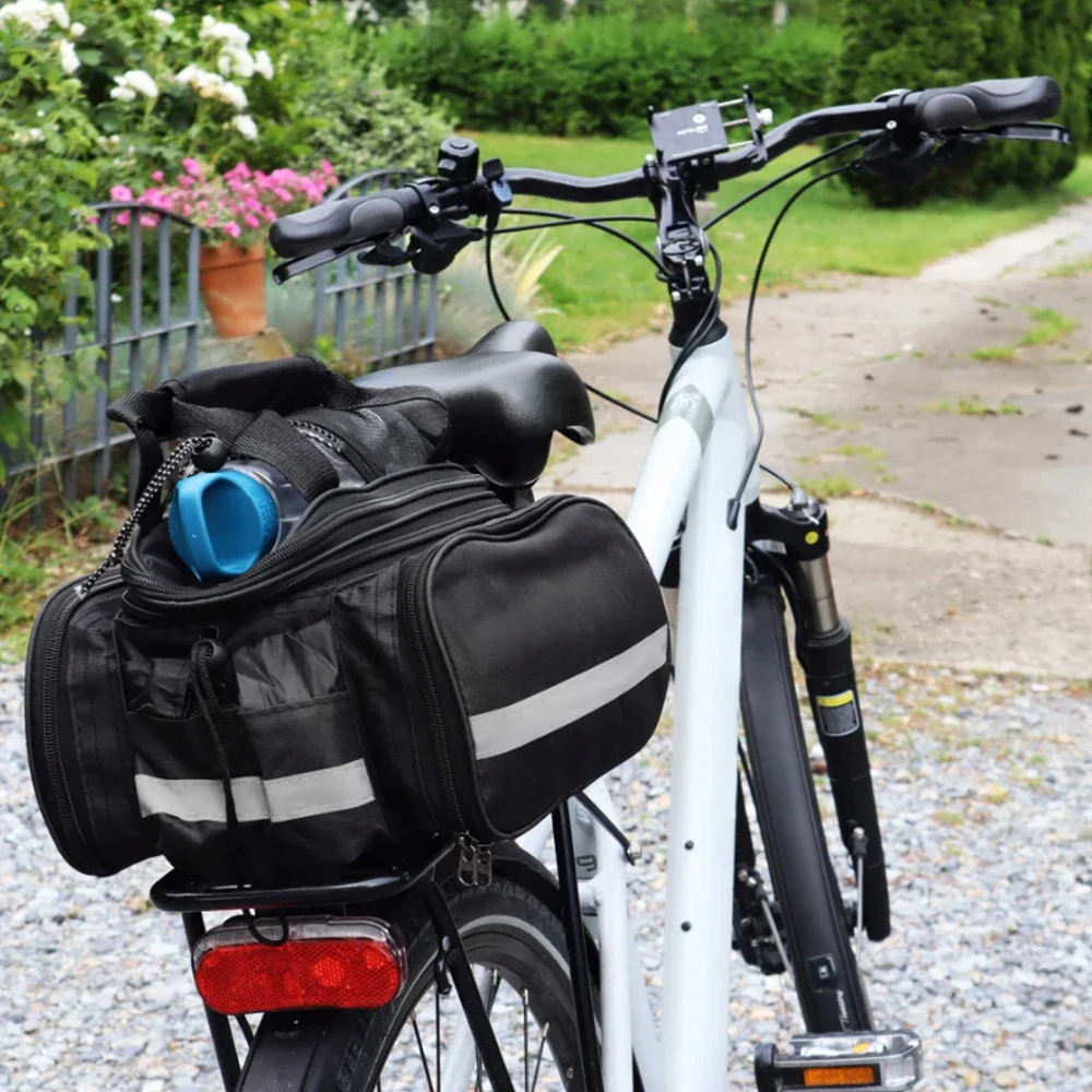 Bicycle Trunk Bag 27L Bicycle  - Cycling Commute In Rain recension och pris