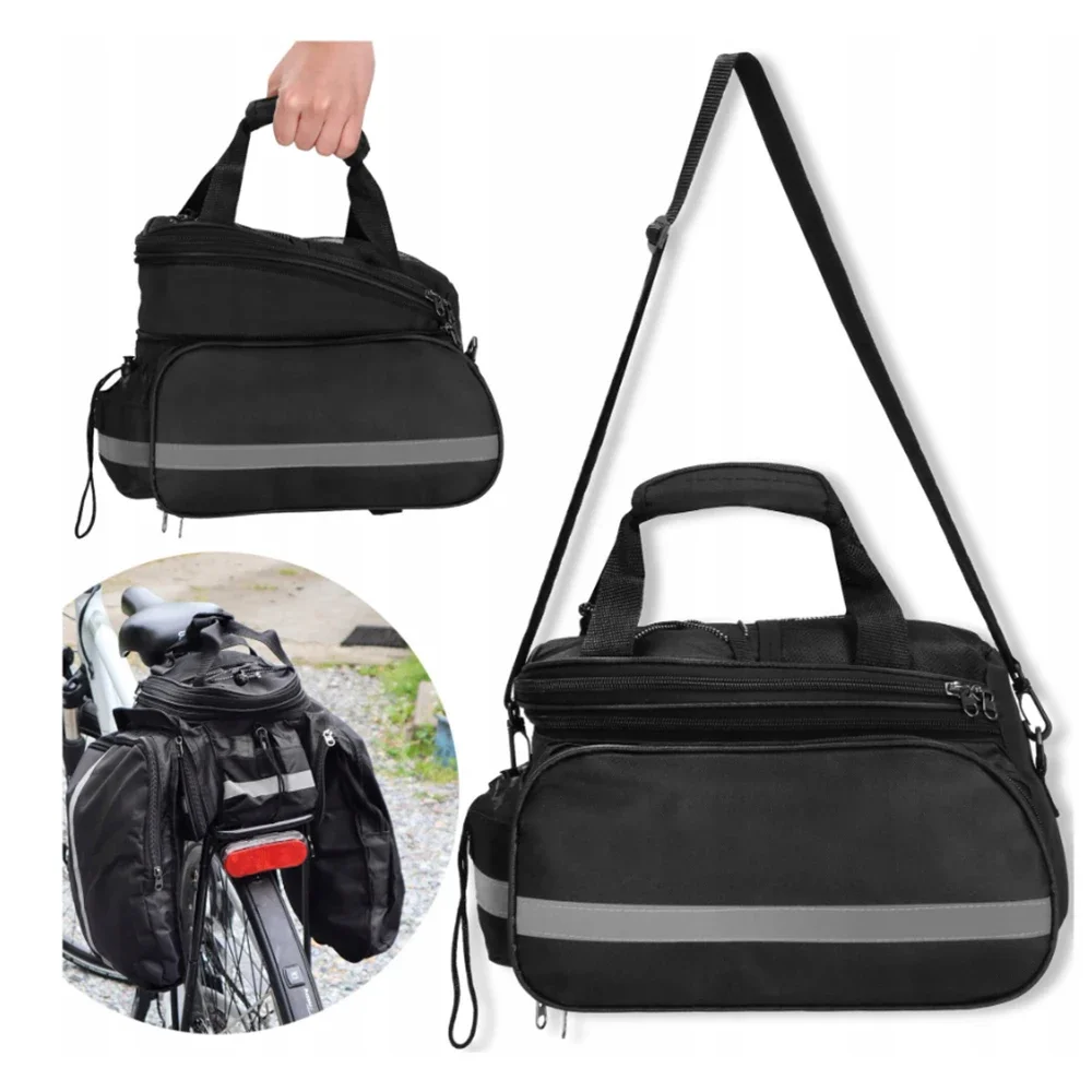 Bicycle Trunk Bag 27L Bicycle  - Cycling Commute In Rain recension och pris