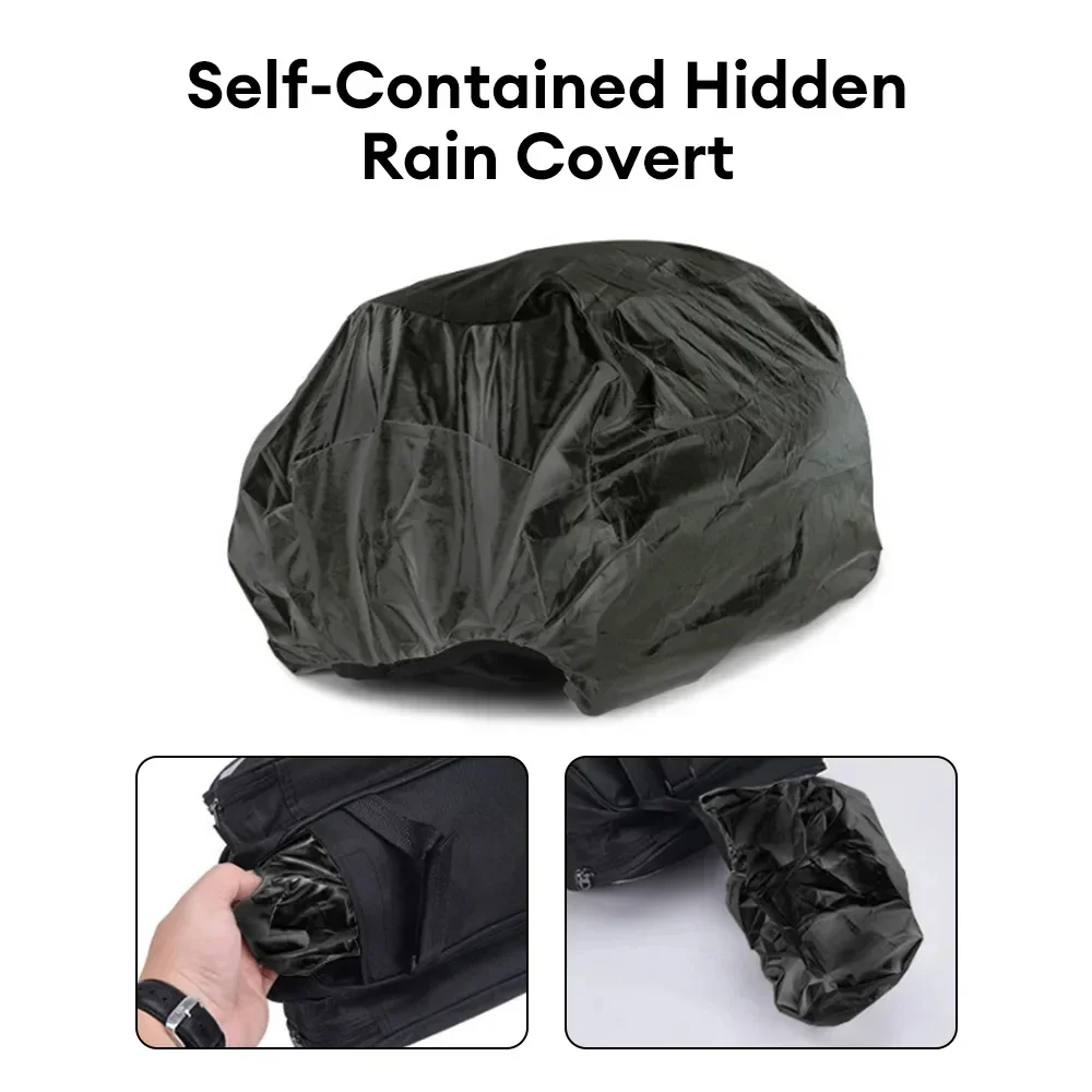 Bicycle Trunk Bag 27L Bicycle  - Cycling Commute In Rain recension och pris