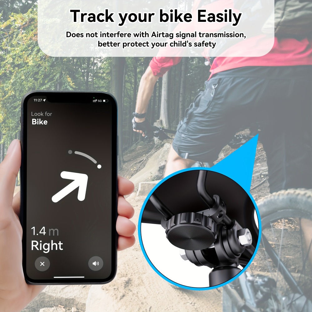 Airtag Bicycle Mount, Hidden B - Commuting By Bike recension och pris