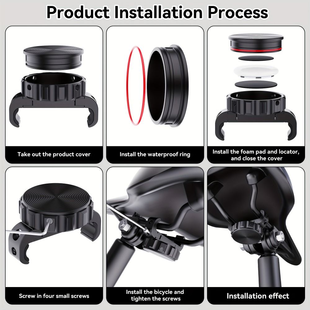 Airtag Bicycle Mount, Hidden B - Commuting By Bike recension och pris