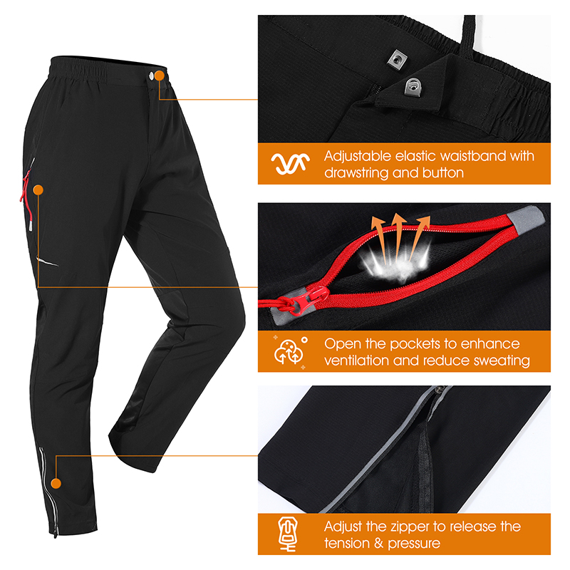 WEST BIKING Cycling Pants Men  - Cycling Commuter Trousers recension och pris