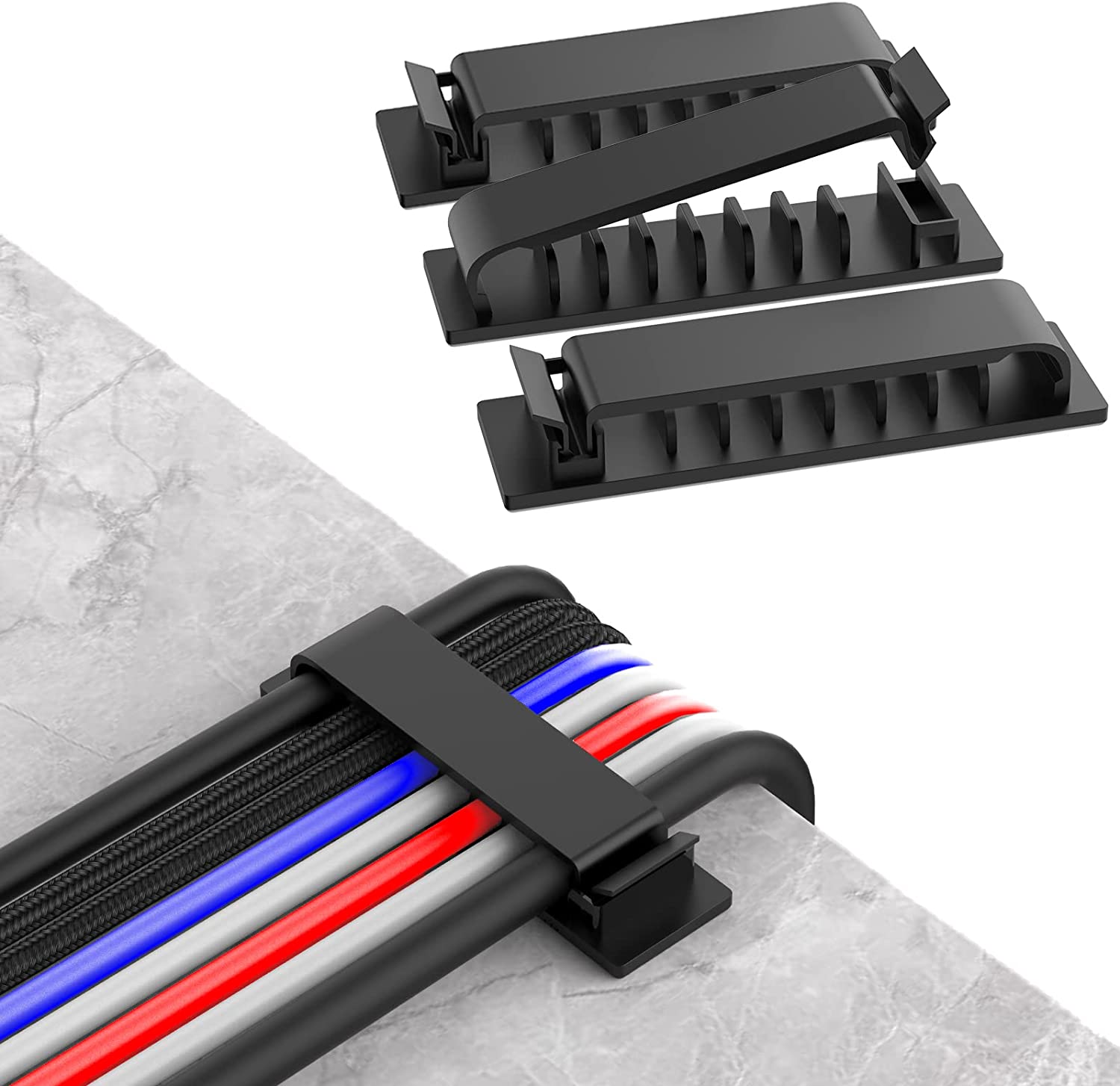 Cable Organizer Cord Managemen - Cable Lock Flexible recension och pris