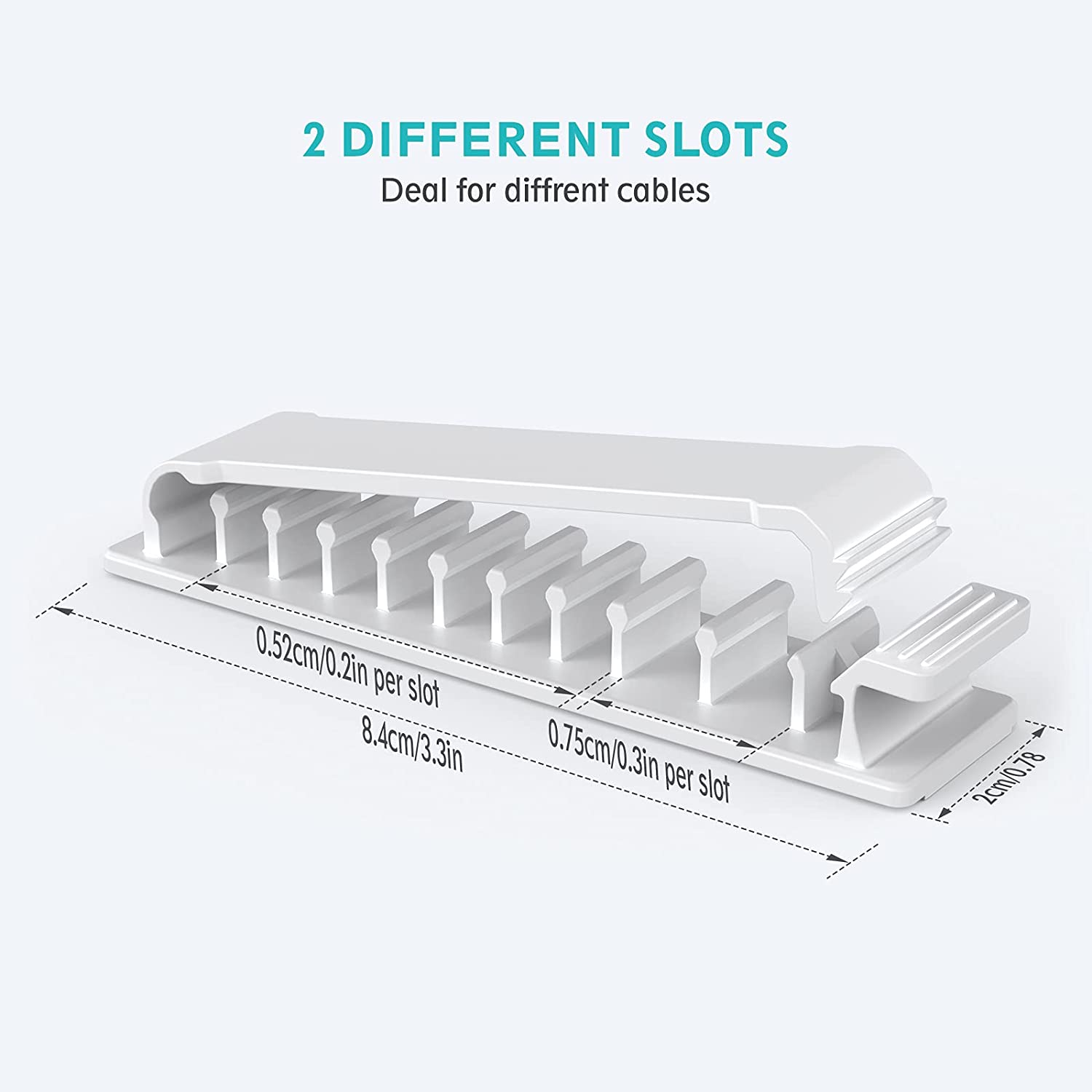 Cable Organizer Cord Managemen - Cable Lock Flexible recension och pris